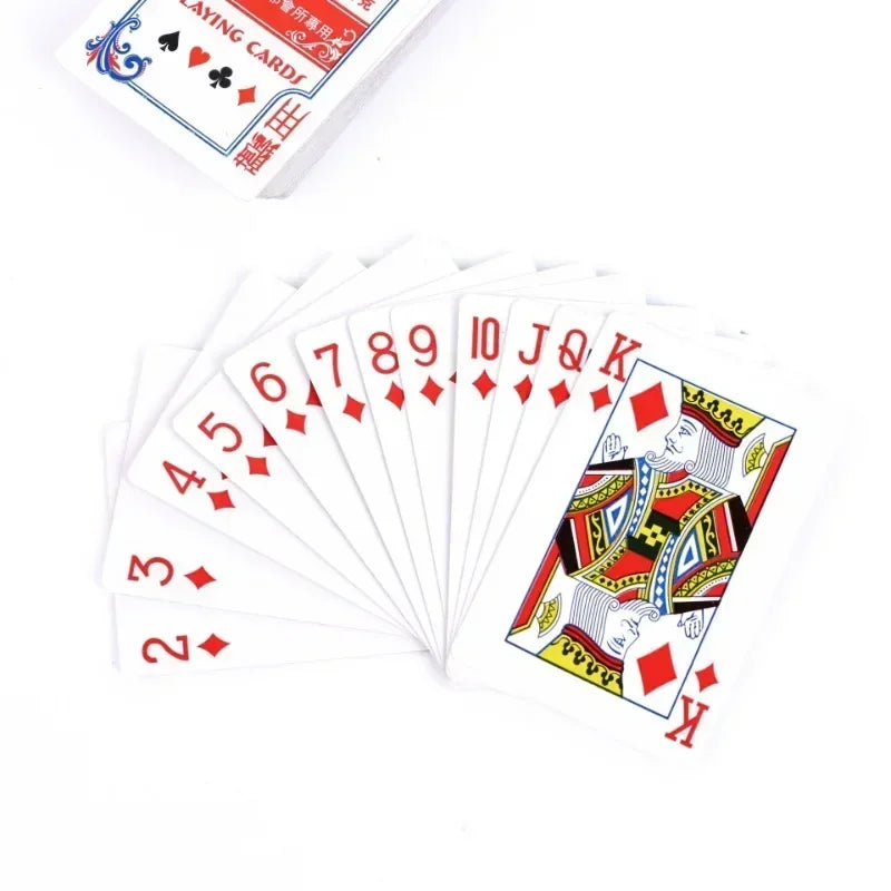 1/9100 ks Poker Card Set 54 karetní paluba pro dospělé, Klasická stolní hra pro zábavu a kasino Play