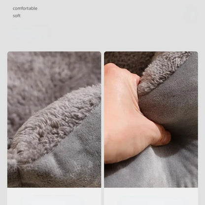 Soft Plush Pet Bed for Cats & Small Dogs – Cozy Breathable Cushion House