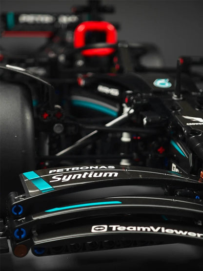 Technologie 1642PCS Mechanické Racing Automobilové budovy bloky W14 Místo konání Racing Model Kit pro dospělé a děti