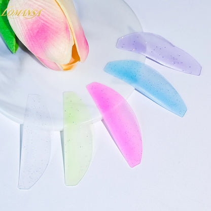 Lomansa 1 Pair Silicone Lash Softening Pads – Eyelash Perm Rods & Shields for Lash Lifting, Professional Eyelash Accessories