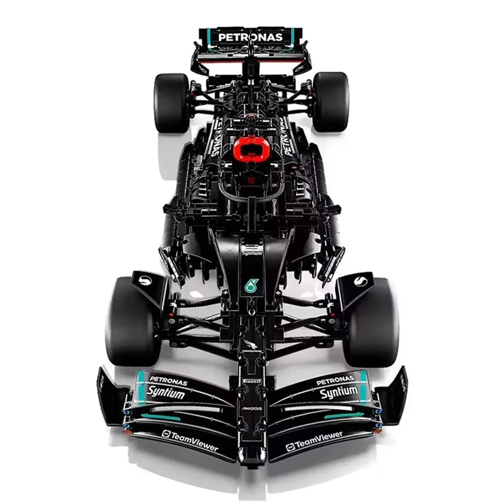 Technologie 1642PCS Mechanické Racing Automobilové budovy bloky W14 Místo konání Racing Model Kit pro dospělé a děti