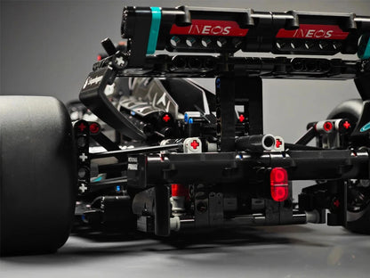 Technologie 1642PCS Mechanické Racing Automobilové budovy bloky W14 Místo konání Racing Model Kit pro dospělé a děti